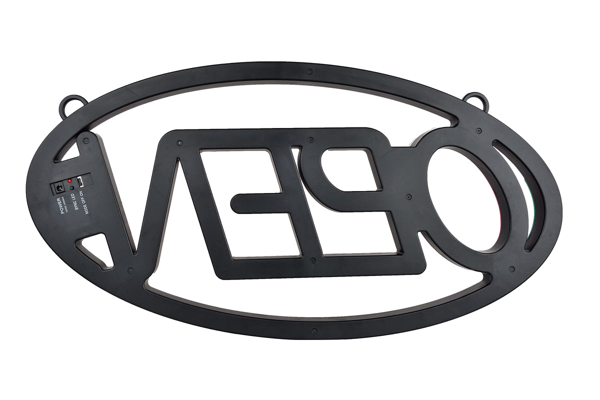 BritTech 21" x 10" Ultra Bright LED Neon Sign - Remote Control - Make Your Business Show Day or Night